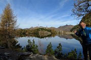 GIRO DEI CINQUE LAGHI sul sent. CAI 250 al RIF. GEMELLI da Carona il 26 ottobre 2017 - FOTOGALLERY